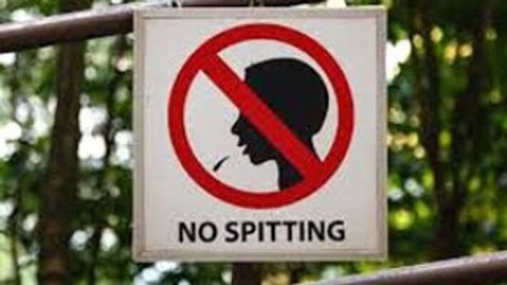 strict actions will be taken for spitting in work places, says central government strict actions will be taken for spitting in work places, says central government