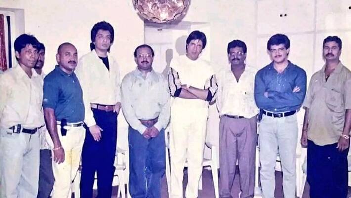 amithab bachan surprise visit to ullasam movie shooting spot amithab bachan surprise visit to ullasam movie shooting spot