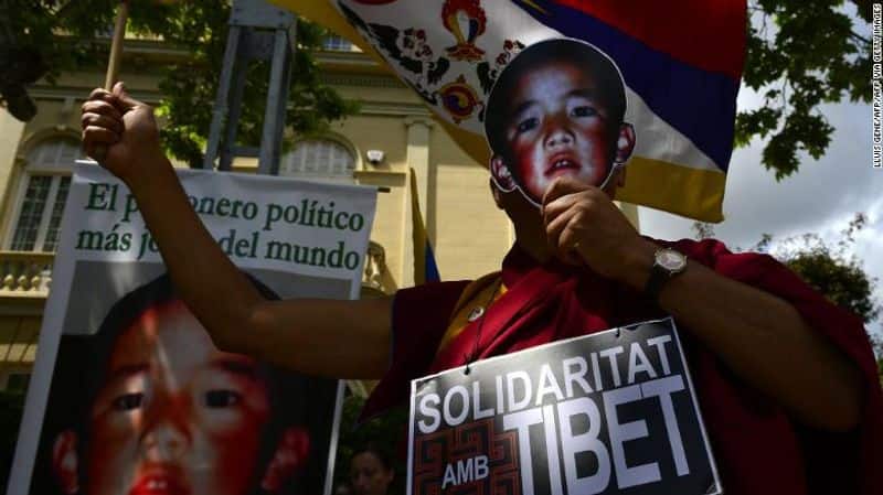 Where is this panchen lama that china abducted from Tibet 25 years ago