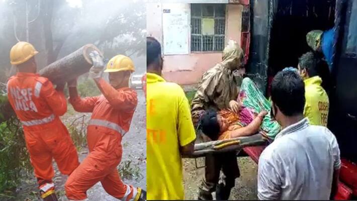 Woman gives birth to child in Odisha in Amfan cyclone kpn Woman gives birth to child in Odisha in Amfan cyclone kpn