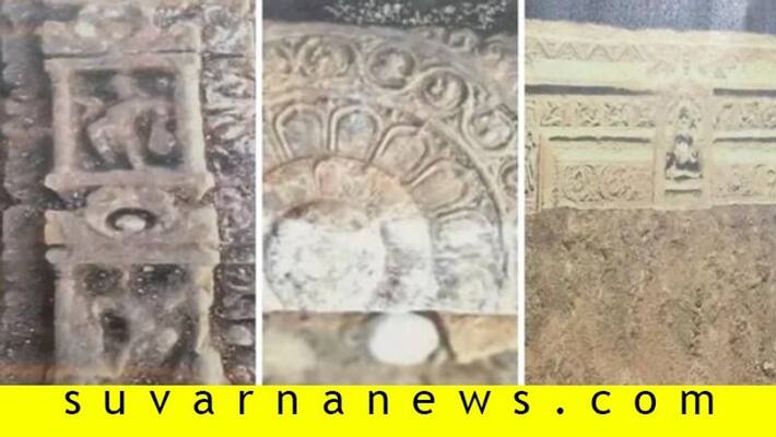 Ancient idols and objects of archaeological importance found in Ayodhya near Ram temple construction site Ancient idols and objects of archaeological importance found in Ayodhya near Ram temple construction site