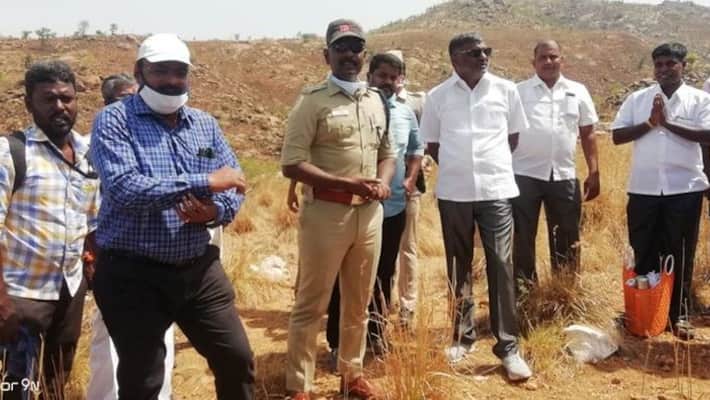 minister collector and sp walks 10 km to a village situated at hill minister collector and sp walks 10 km to a village situated at hill