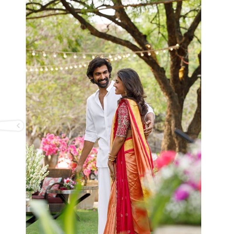 As soon as the pictures of the engagement were out, Rana's colleagues Tamannaah Bhatia, Samantha Ruth Prabhu, Shruti Haasan, Kiara Advani, and others reacted and congratulated the couple.
