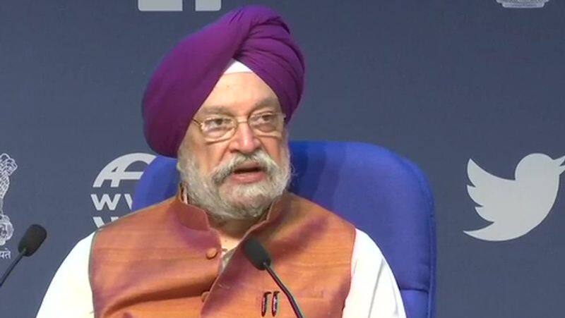 WEF 2022: davos 2022 : Crude oil price at USD 110 barrel not sustainable, says Hardeep Singh Puri