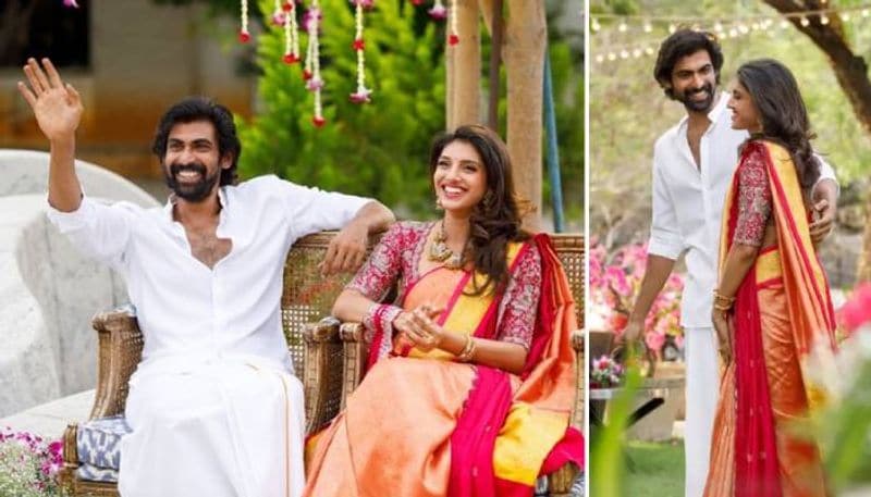 Rana Daggubati, Miheeka Bajaj share pictures from 'roka' ceremony