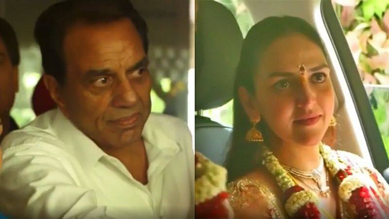 ब ट क व द ई म फफक फफक कर र ए थ धर म न द र ब प ब ट क र त द ख ह म भ नह र क प ई आ स Dharmendra And Hema Malini Crying On Esha Deol Vidai Kpg