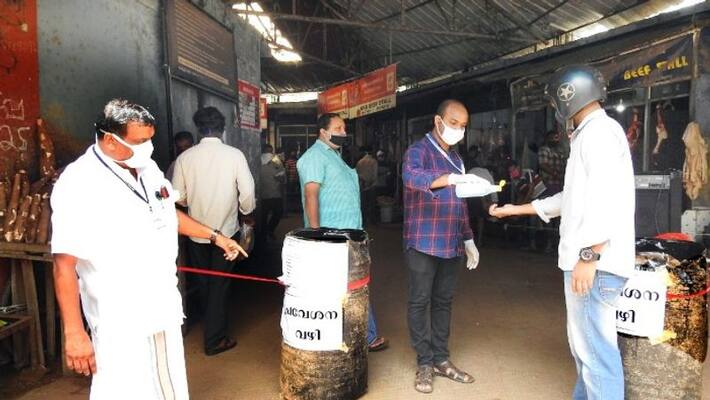 The meat stores in Bathery were opened with strict security The meat stores in Bathery were opened with strict security