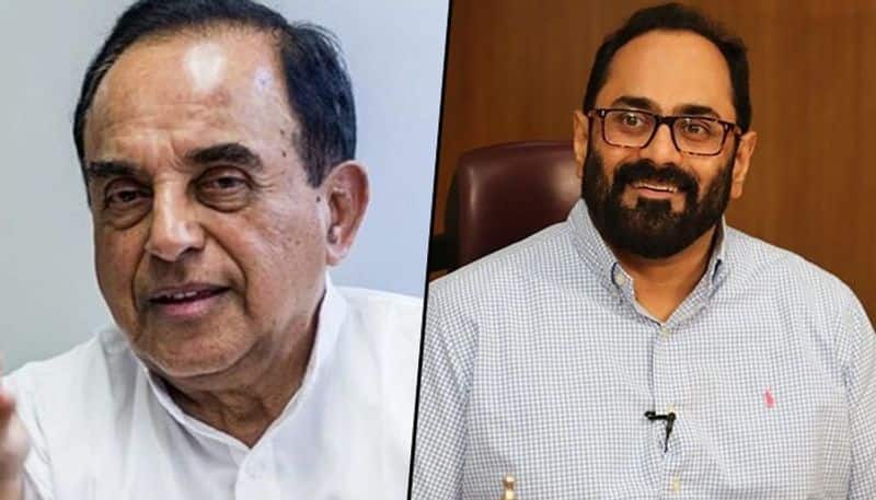 Rajeev Chandrasekhar discusses with Subramanian Swamy rationale seeking to declare Pak a terrorist state
