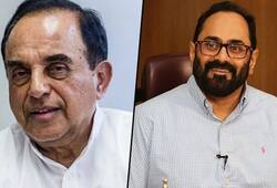 Rajeev Chandrasekhar discusses with Subramanian Swamy rationale seeking to declare Pak a terrorist state