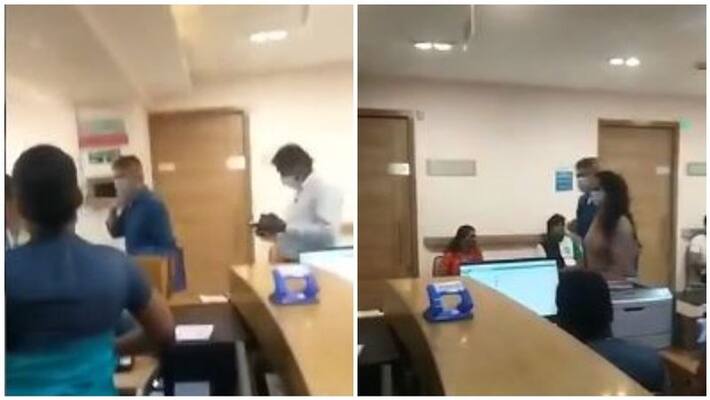 actor ajith visit the private hospital with wife shalini video goes viral actor ajith visit the private hospital with wife shalini video goes viral