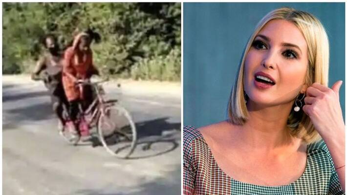 daughter of US President Donald Trump laud the spirit of Jyoti Kumari who cover a distance of over 1,200 kilometres on a bicycle with wounded father daughter of US President Donald Trump laud the spirit of Jyoti Kumari who cover a distance of over 1,200 kilometres on a bicycle with wounded father