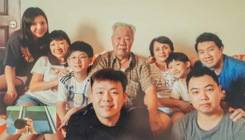Nicky Loh photographer captured family pics via video chat