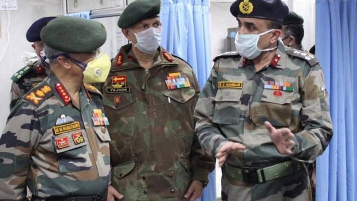 Indian Army chief MM Naravane visits Ladakh to review LAC situation Amid rising tensions with China KPS Indian Army chief MM Naravane visits Ladakh to review LAC situation Amid rising tensions with China KPS