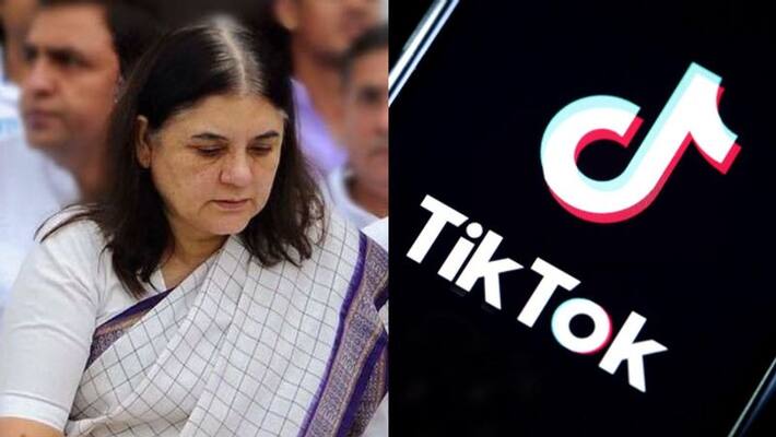 Maneka Gandhi Writes To TikTok For Not following GOI Orders Maneka Gandhi Writes To TikTok For Not following GOI Orders