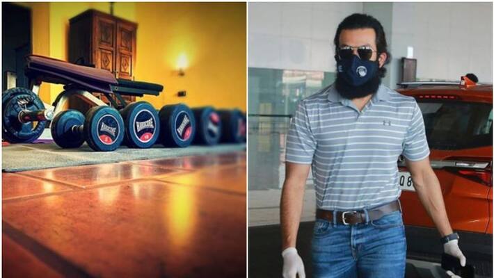 prithviraj is happy about his mini gym in his quarantine facility prithviraj is happy about his mini gym in his quarantine facility