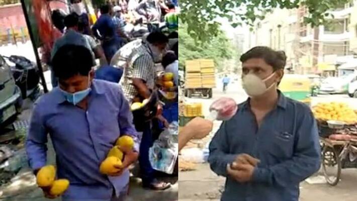 mango seller whose mangoes looted by crowd gets help through bank account mango seller whose mangoes looted by crowd gets help through bank account