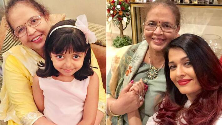 Aishwarya Rai Bachchan wishes mummy birthday with sweet message KPJ Aishwarya Rai Bachchan wishes mummy birthday with sweet message KPJ
