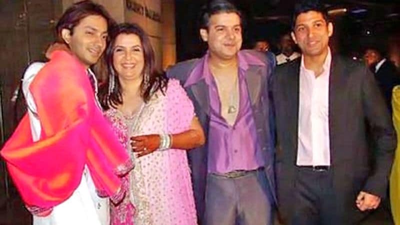फिल्ममेकर कामरान खान फराह के पिता थे। फराह की मां मेनका ईरानी, स्क्रीन राइटर हनी ईरानी की बहन हैं। उनके छोटे भाई का नाम साजिद खान हैं। फरहान और जोया अख्तर फराह के मौसेरे भाई-बहन हैं। 