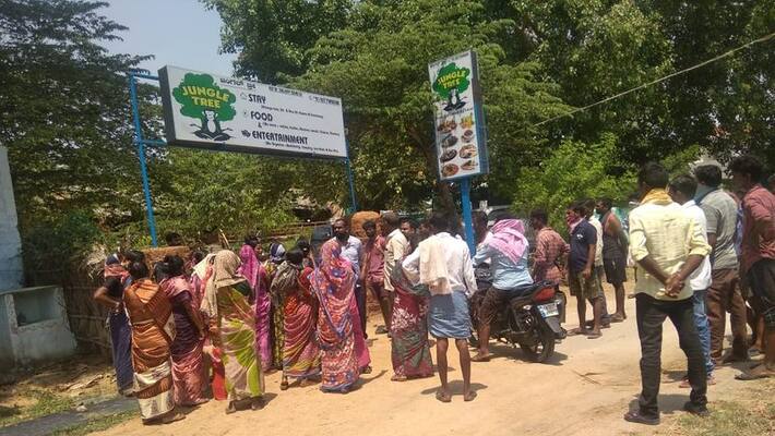 Unauthorized Resort Open in Gangavati in Koppal During Lockdown Unauthorized Resort Open in Gangavati in Koppal During Lockdown