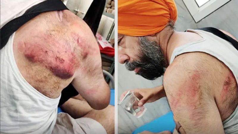 यह मामला पंजाब के जालंधर का है। यहां 'रोजाना पहरेदार' नामक अखबार के पत्रकार मेजर सिंह पंजाबी की किसी बात पर दो पुलिसवालों ने बेरहमी से पिटाई कर दी थी। यह मामला कुछ दिन पहले सामने आया था। पत्रकर एक स्थानीय गुरुद्वारे में एक बैठक कवर करने गए थे। इस मामले में आरोपी पुलिसवालों पर कार्रवाई की गई है।