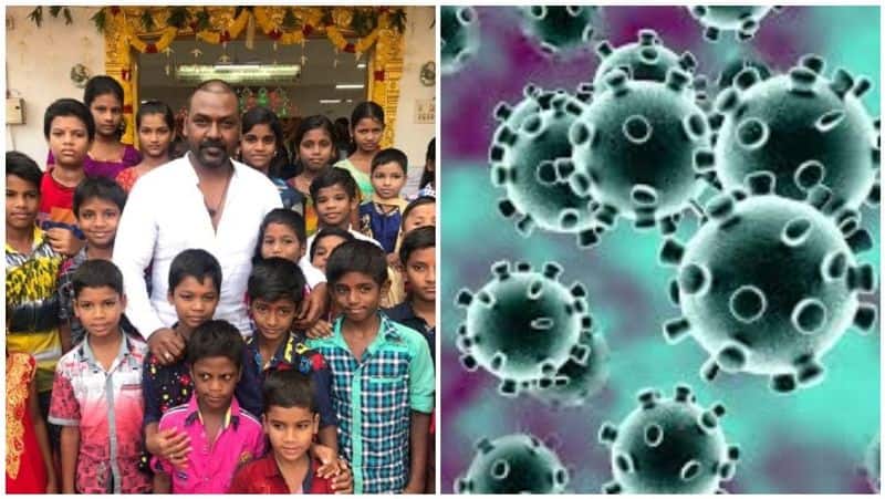 How the coronavirus spread in the Raghava Lawrence Trust Student 20 Members