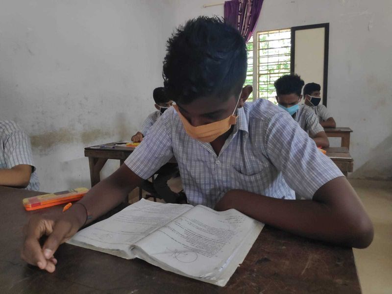 kerala school examination in covid19 time photostory