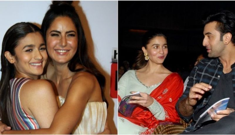 There were many reports about Katrina being angry with Alia Bhatt for dating Ranbir Kapoor, but looks like none of it is true.