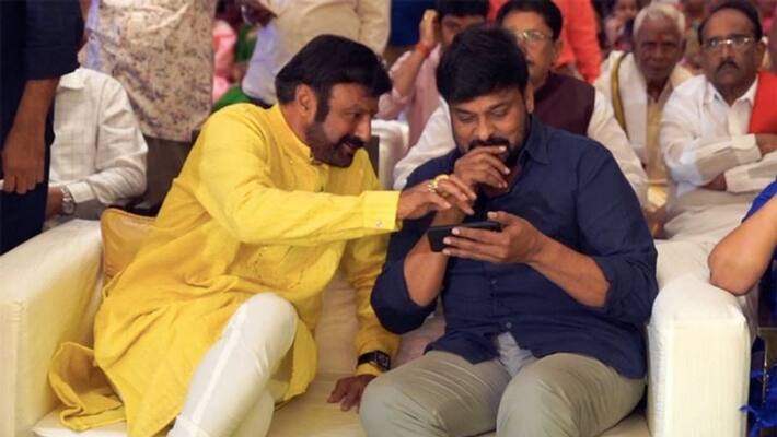 Megastar Chiranjeevi , Nandamuri Balakrishna multistarrer on cards Megastar Chiranjeevi , Nandamuri Balakrishna multistarrer on cards