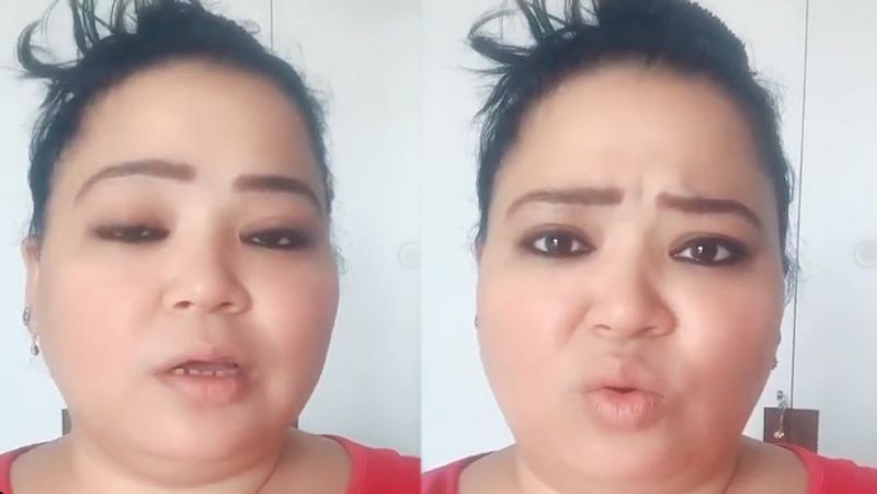 उन्होंने वीडियो में कहा- किसी को पता है कि घर में बैठे बिना दर्द के आइब्रो कैसे बनाते हैं? कोई है तो प्लीज मुझे बताओ। मेरे घर में तो मैं और हर्ष ही रहते हैं। हर्ष को बोलूंगी तो वो मेरी एक आइब्रो उड़ा ही देगा।