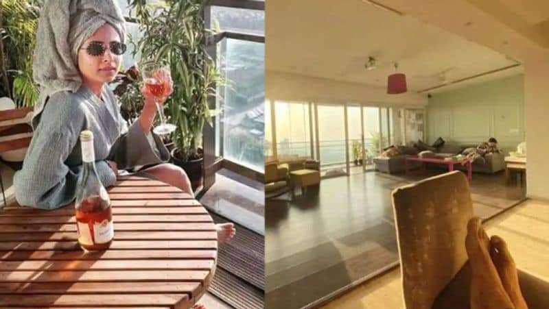 Jamai Raja actor ravi dubey and sargun mehta seaside apartment inside photos KPJ