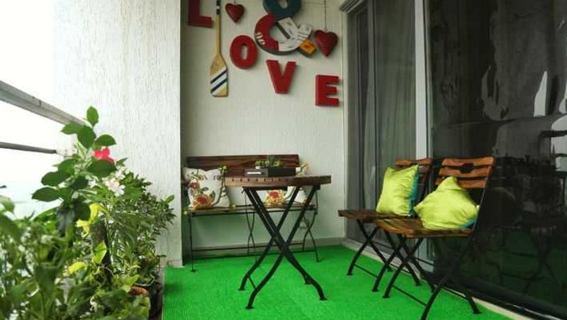 Jamai Raja actor ravi dubey and sargun mehta seaside apartment inside photos KPJ