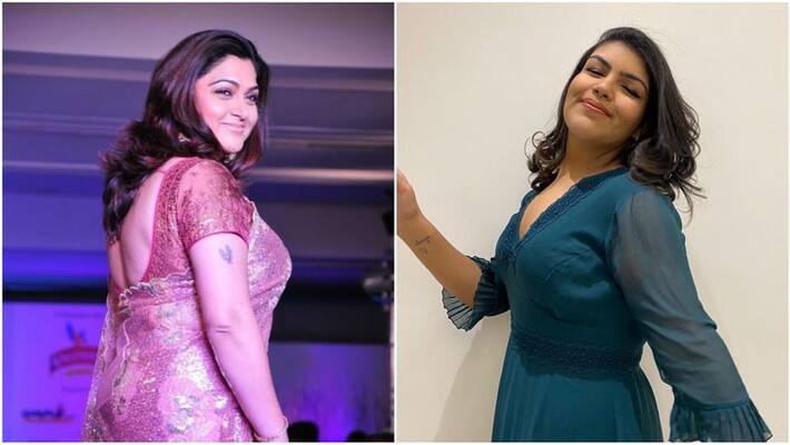 Actress Kushboo Daughter Ananditha Latest Modern Dress Photo Shoot Actress Kushboo Daughter Ananditha Latest Modern Dress Photo Shoot