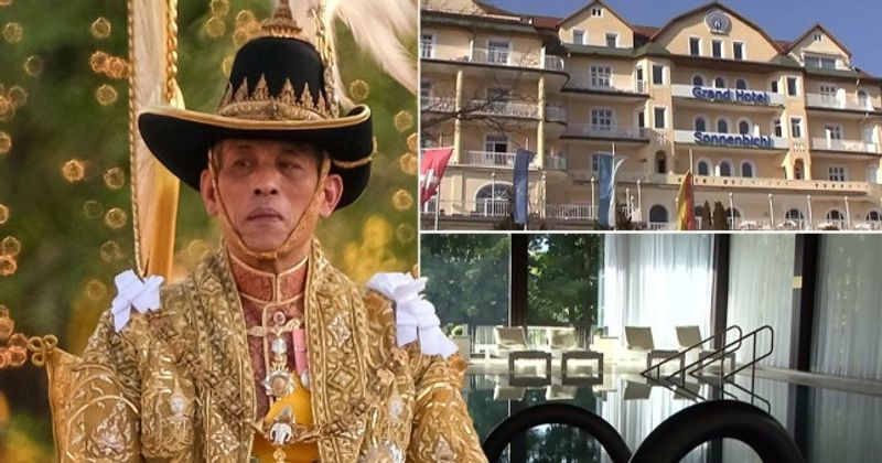 Protests in Germany over Thai Kings breach of lock down during stay in Bavarian resort