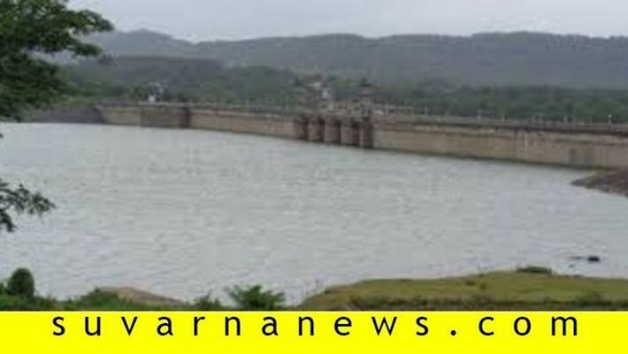 Water level increased in Harangi Reservoir madikeri Water level increased in Harangi Reservoir madikeri