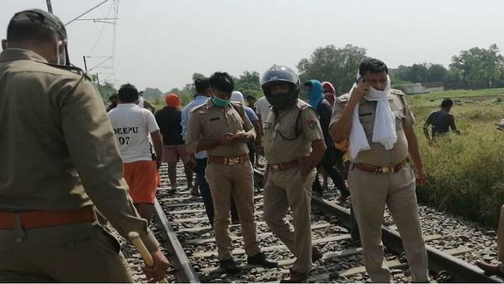 Lover girlfriend jumped in front of the train and died in Ghazipur asa Lover girlfriend jumped in front of the train and died in Ghazipur asa