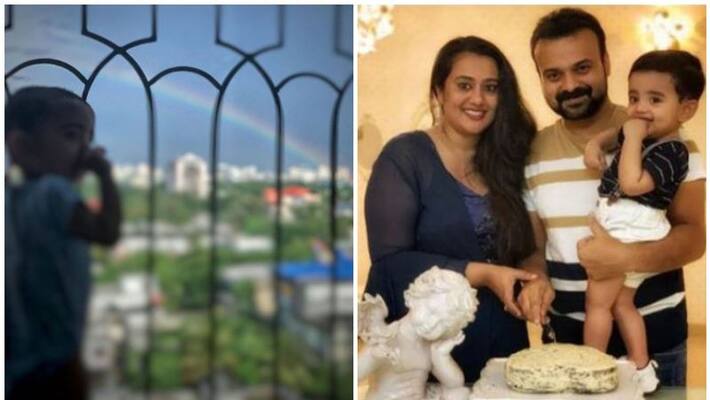 Artist Kunchacko boban share his son photo Artist Kunchacko boban share his son photo