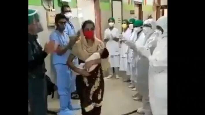 18 year old baby recovers from coronavirus discharged from mumbai 18 year old baby recovers from coronavirus discharged from mumbai