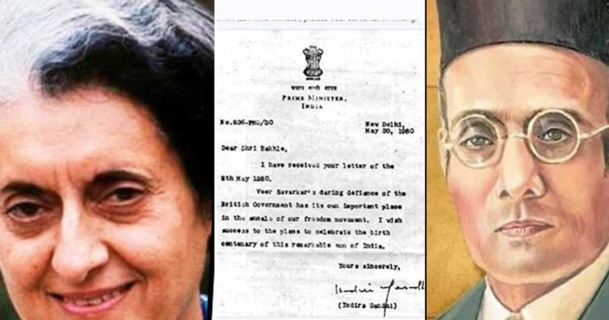 From The Archives: Indira Gandhi’s Acknowledgement Of Savarkar’s ...