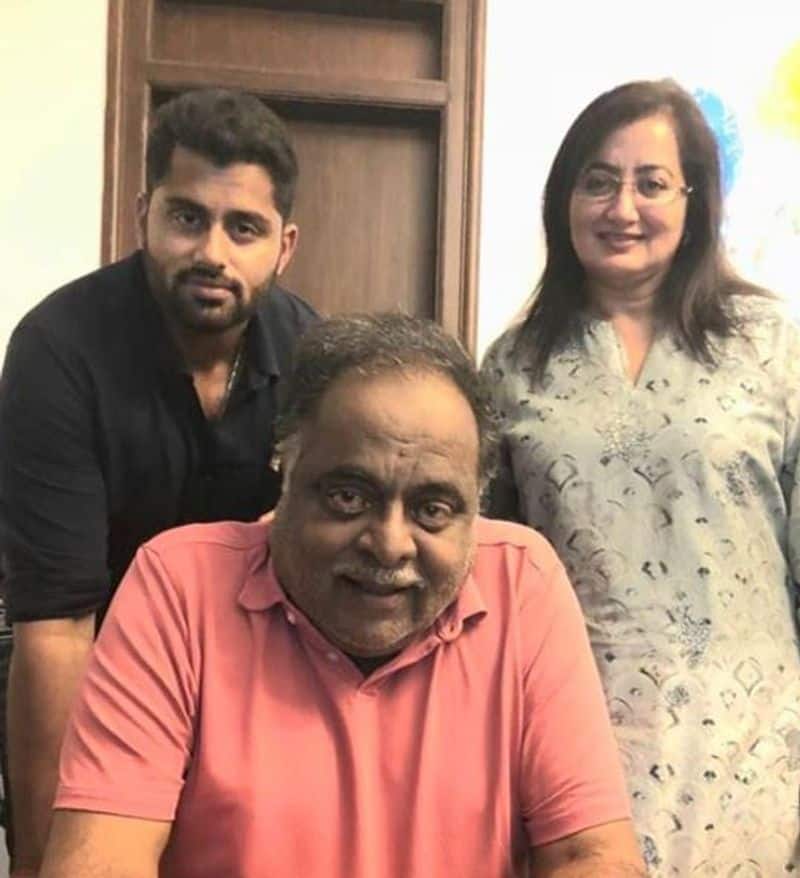 Actor Abhishek Ambareesh pens down emotional note on Fathers day vcs