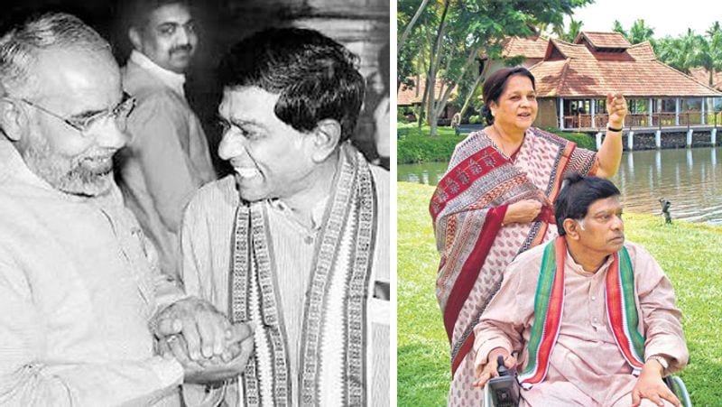 जोगी 1986 से 1998 तक राज्यसभा के सदस्य रहे। उस दौरान वे कांग्रेस में अलग-अलग पदों पर रहे। अपनी पार्टी के गठन से पहले जोगी को कांग्रेस का दिग्गज नेता माना जाता था। वे 1998 में रायगढ़ से लोकसभा सांसद चुने गए थे। (मोदी के साथ जोगी.दूसरी तस्वीर में पत्नी रेणु के साथ जोगी)
