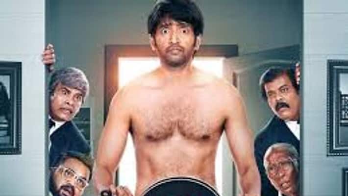 Actor Santhanam Dikkiloona Movie Third Look Poster Revealed Actor Santhanam Dikkiloona Movie Third Look Poster Revealed