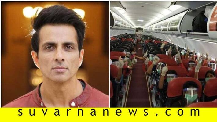 Sonu Sood airlifts 177 girls from Kerala, sends them home to Odisha Sonu Sood airlifts 177 girls from Kerala, sends them home to Odisha