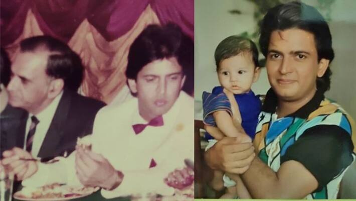 Laxman aka sunil lahri shares pic with father and son KPG Laxman aka sunil lahri shares pic with father and son KPG