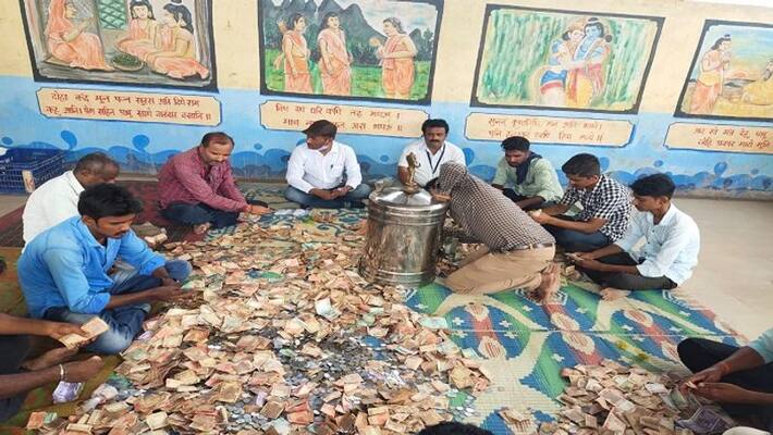 30 Lakhs rs in Anjanadri Temple in Gangavati in Koppal District 30 Lakhs rs in Anjanadri Temple in Gangavati in Koppal District