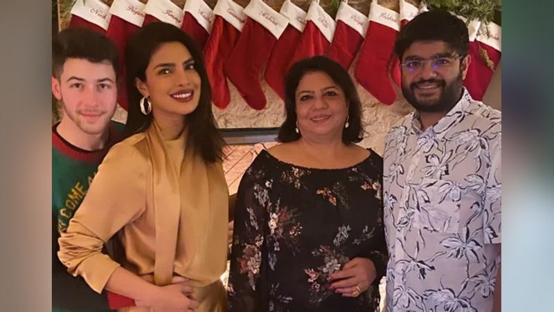 Priyanka Chopra’s mother Madhu Chopra reacted to her daughter’s dress with a plunging neckline which the actor wore for the Grammys and was trolled.