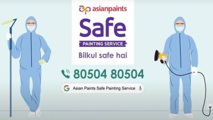 asian paints introduces safe painting services to ensure painters safety and health asian paints introduces safe painting services to ensure painters safety and health