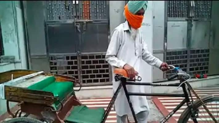 Arrested Khalistani terrorist father makes a living by driving a rickshaw kpl Arrested Khalistani terrorist father makes a living by driving a rickshaw kpl