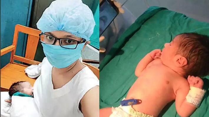 nurse breastfeed the baby even after Kolkata corona kpn nurse breastfeed the baby even after Kolkata corona kpn