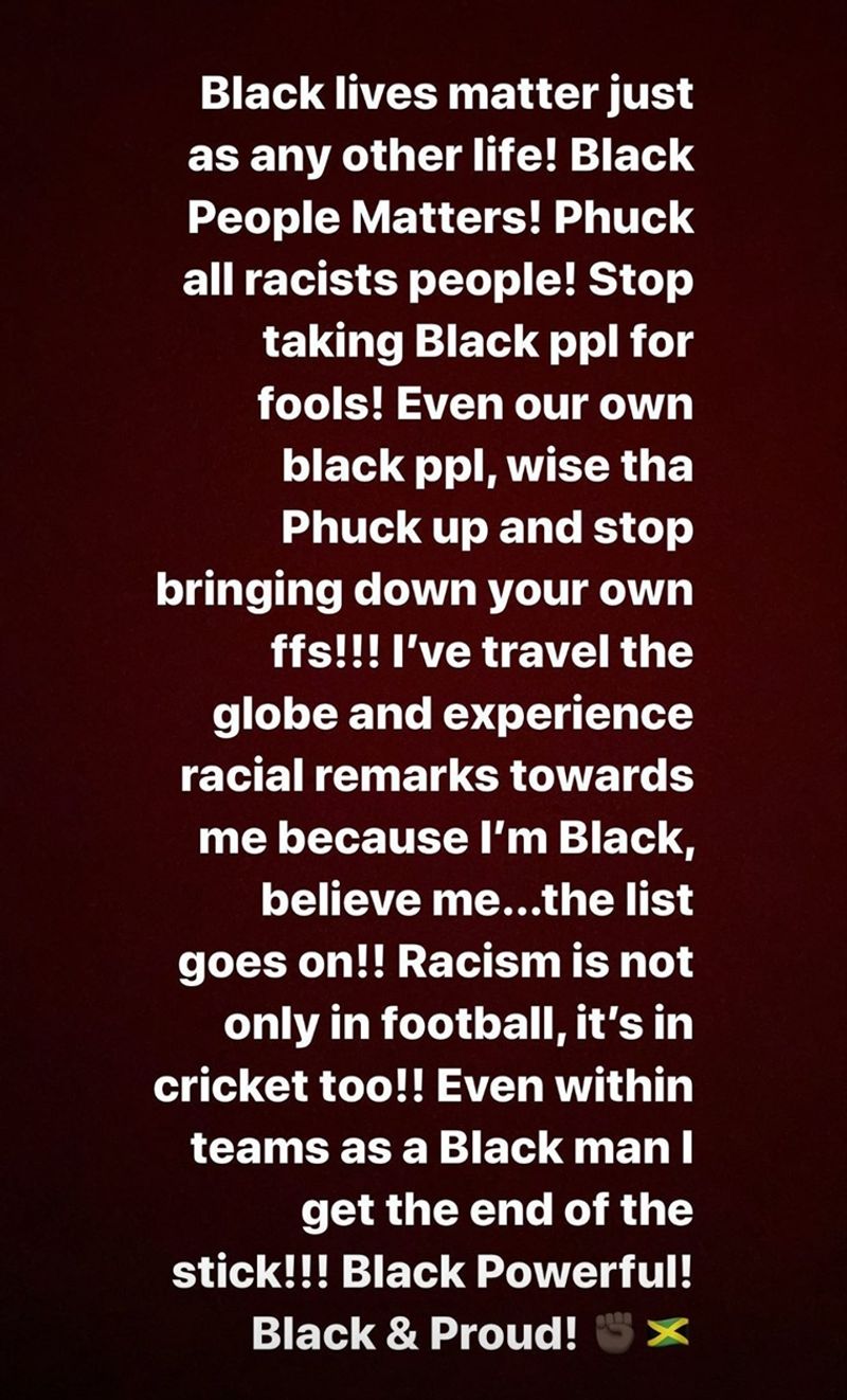 george floyd death black and proud chris gayle talks about racism in cricket