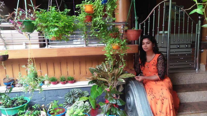 story of jalaja who loves gardening